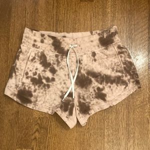 tie dye lululemon shorts